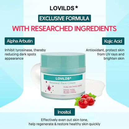 Final Hours—Sale Ending Soon!💥LOVILDS* Renewal Skin Cream | Spot Removal & Skin Renewal for Dark Spots, Age Spots, and Sun Spots* Daily Firming for All Skin Types