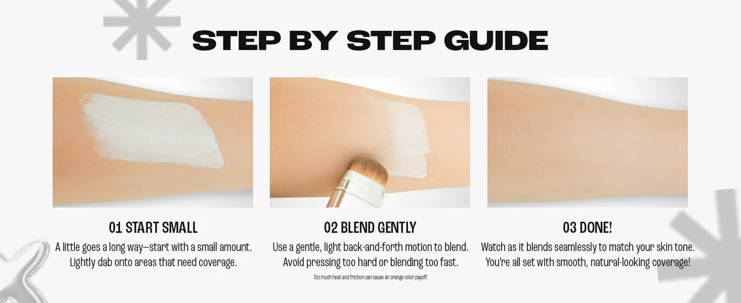 Final 3 hours 75% off:eColor-changing CoverCream Stick Skin care meets makeup