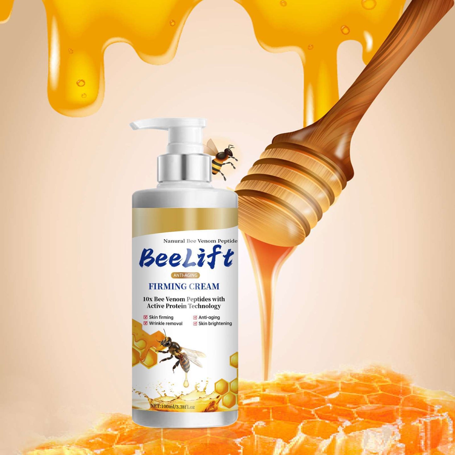 💐🐝 BeeLift Anti-Aging Firming Cream,Address Crepe & Sagging🔥
