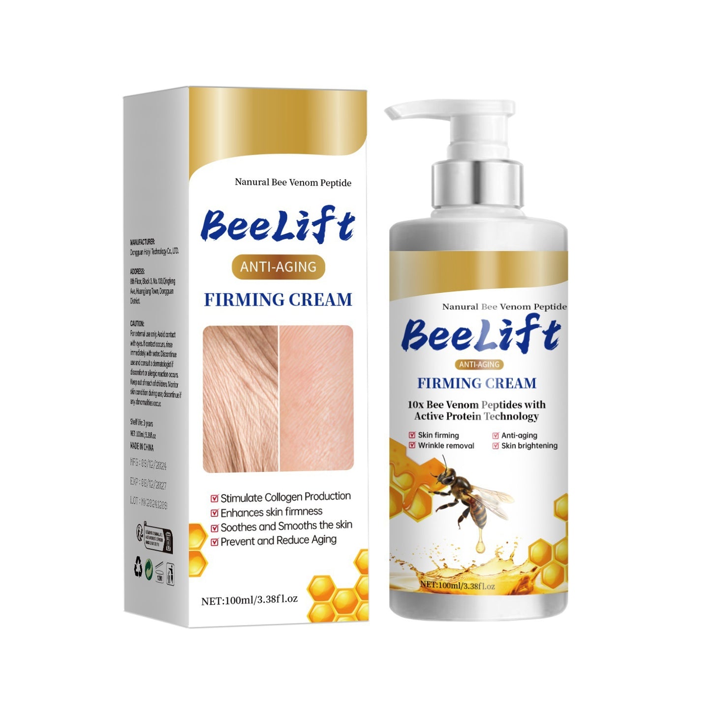 💐🐝 BeeLift Anti-Aging Firming Cream,Address Crepe & Sagging🔥